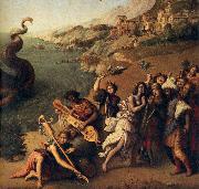 Piero di Cosimo Perseus Frees Andromeda oil painting artist
